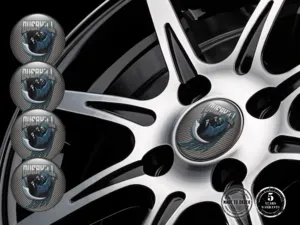 Rim stickers car Racing Edition Luxury Dome Labels